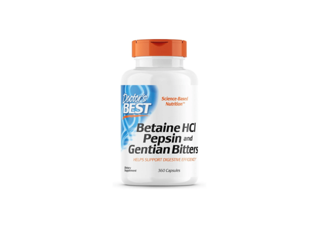 Betaine HCl Pepsin Gentian Bitters